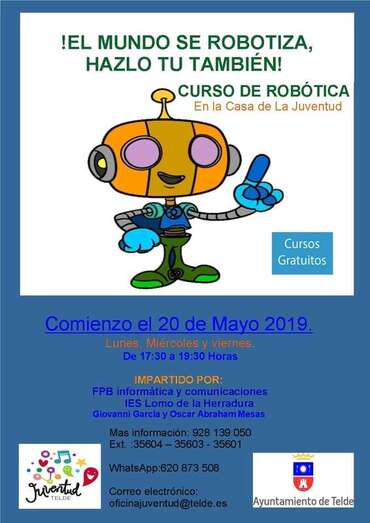 Curso de Robótica (Foto TA)
